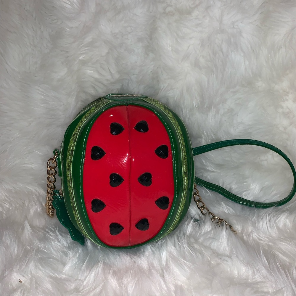 Betsey Johnson watermelon crossbody!!